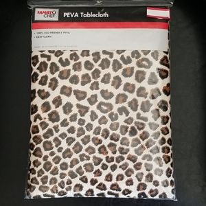 Table Cloth. 60 Inches Round Animal Print New With Tags
